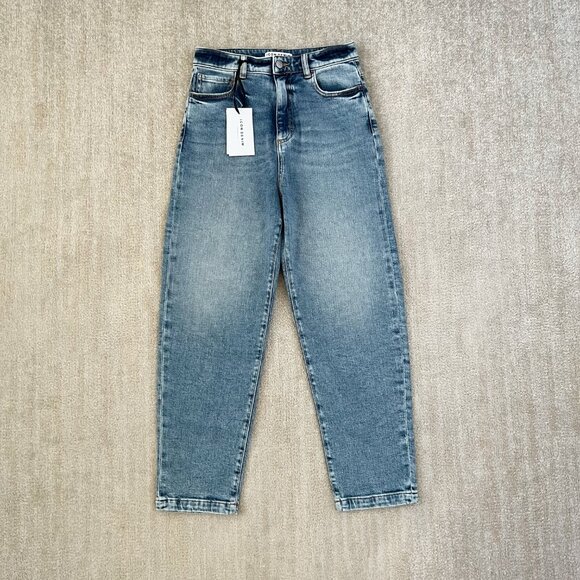 NWT Icon Denim LA Karolina High Rise Blue Cropped Jeans 25 - Picture 1 of 11